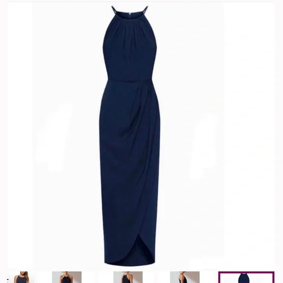 shona joy navy bridesmaid dress Short Satin Bridesmaid Dresses With Lace Sleeves  Lisposa